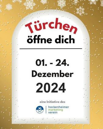 Viele Türchen öffnen sich dank HMV im Advent in Hockenheim.