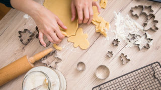 <p>Ein beliebtes Ritual zur Weihnachtszeit: Plätzchen backen<br></p>