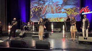 Sabah Frank bei ihrer Performance von „I want you back“.