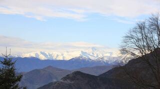 Der Schnee wird auch im Val d’Ala weniger.