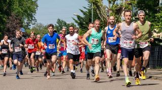 Beim HardtRun konnte jeder mitmachen, der Lust hatte. In den verschiedenen Distanzen gingen über 300 Menschen an den Start.