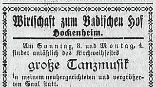 Der Badische Hof lädt zum gemeinsamen Feiern ein.