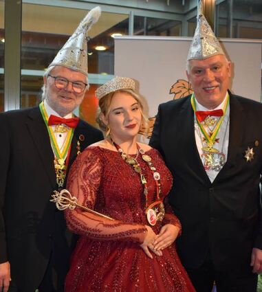 Harald Butz (l.) und Andreas Kruger von den Altlußheimer Luxe mit Luxina Kim Stella I.