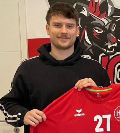 Yannick Muth (l.) spielt künftig für die HG Oftersheim/Schwetzingen.