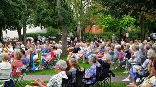 Der Andrang war auch beim letzten Konzert der „Musik im Park“-Reihe im Sommer vergangenen Jahres wieder groß.