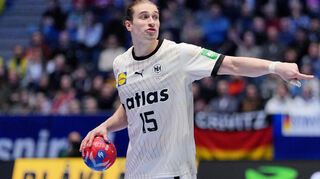 Juri Knorr hatte schon bei der WM mit gesundheitlichen Problemen zu kämpfen.