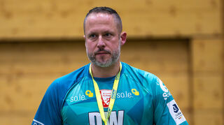 Trainer Daniel Weinheimer muss eine weitere Pleite hinnehmen. Über weite Strecken hält sein Team aber mit.