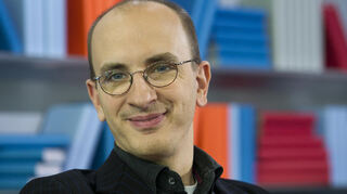 Schriftsteller Jakob Hein, aufgenommen im Oktober 2011 auf der Frankfurter Buchmesse.