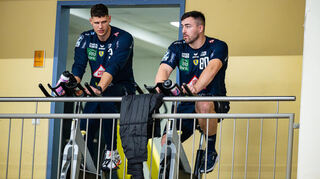 Sorgenkinder: Sebastian Heymann (links) und Jannik Kohlbacher.
