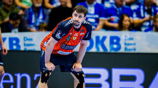 Ivan Martinovic hat schon seit der WM Probleme und musste nach 25 Minuten vom Feld. Dem kroatischen Weltklassespieler der Rhein-Neckar Löwen droht nun eine Pause.