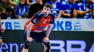Ivan Martinovic hat schon seit der WM Probleme und musste nach 25 Minuten vom Feld. Dem kroatischen Weltklassespieler der Rhein-Neckar Löwen droht nun eine Pause.