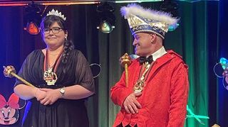Das erste Inklusionsprinzenpaar Irina I. und Rüdiger I. ist mit sehr viel Bedacht ausgewählt und sichtlich stolz auf die Ehre.