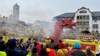 Die Veranstalter erwarten wieder zahlreiche Besucher aus der ganzen Region wie hier beim Umzug vergangenes Jahr.