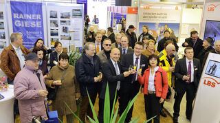 Die Eröffnung der Energiemesse im Lutherhaus 2024.