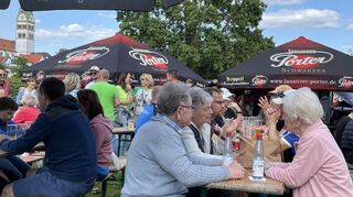 Das Maifest vor der Rheinhalle zählt stets zu den beliebtesten Events in der Enderlegemeinde.