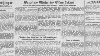 Die Angst geht um: Die Menschen fragen sich, ob der Mörder noch unter ihnen weilt. Die Polizei sucht dringend Zeugen.