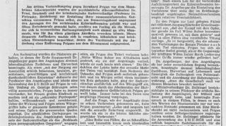 In der Verhandlung kommen auch ein Sachverstämndiger zu Wort, der Bernhard Prigan als Psychpathen einstuft.