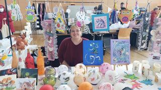 Silke Fuchs, Diamond-Painting, Serviettentechnik