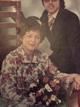 Monika und Günter Lopp am Tag ihrer Hochzeit vor 50 Jahren.