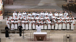 Der Liederabend „Hagios“ fand bereits 2023 im Speyerer Dom statt.