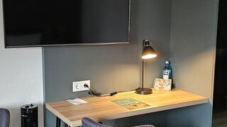 So sehen die Zimmer nach Renovierung des Achathotels aus.