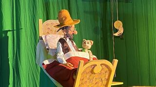 Pettersson und Findus sind aus den Kinderzimmern nicht mehr wegzudenken. Die Puppen waren niedlich anzusehen.