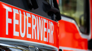 Die Feuerwehr löschte in Wiesloch einen Brand.