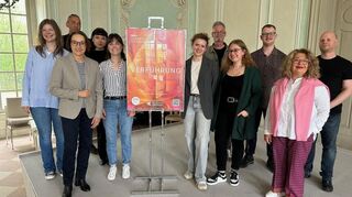 Das Team um Festspielleiterin Cornelia Bend (2.v.l.) ist jetzt vor Ort. Den ganzen Mai über heißt es dann "Verführung zur Klassik".