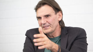 Andreas Stenger, Präsident des Landeskriminalamts Baden-Württemberg (LKA BW), nimmt an einem Gespräch mit der Deutschen Presse-Agentur (dpa) teil.