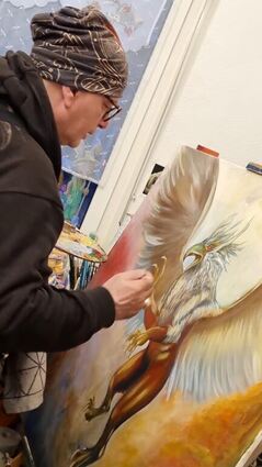 Miltiadis Myteletsis ist laut eigener Aussage ein sehr kreativer und freier Mensch, was sich schon früh gezeigt hat.