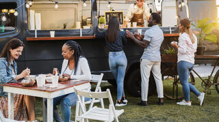 So ähnlich könnte der Food-Trailer aussehen und bei Festen von Vereinen in Plankstadt zum Einsatz kommen.