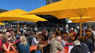 Beim Maidorf auf dem Marktplatz gibt es in diesem Jahr keine Veränderungen - der Modus hat sich bewährt.