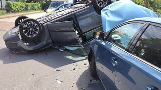 Verkehrsunfall in Ketsch.