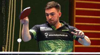 Elias Hartmann Ketsch scheiterte bei den baden-württembergischen Tischtennis-Meisterschaften im Einzel erst im Viertelfinale.