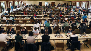 Beim Jugend Grand Prix des Ketscher Schachclubs ist immer viel los.