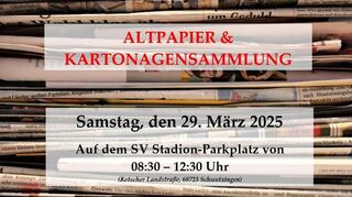Der Flyer.