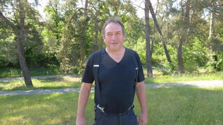 Head-Greenkeeper des Golfclubs Rheintal, Martin Bucher, kennt sich hier aus.