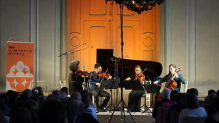 Das "Ensemble Sésam" im Mozartsaal Schwetzingen.