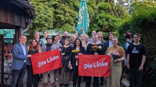 Bei der Gründung des Ortsvereins "Die Linke Schwetzingen, Plankstadt und Oftersheim" war die Ressonanz groß.