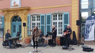 Gute Musik gab es auf dem Schlossplatz.