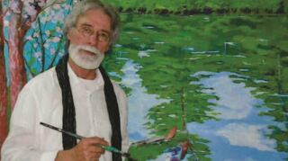 Unter dem Titel „Farben, Formen und Emotionen im harmonischen Spektrum“ zeigt Vincenzo di Tommaso seine Arbeiten in der Brühler Villa Meixner.