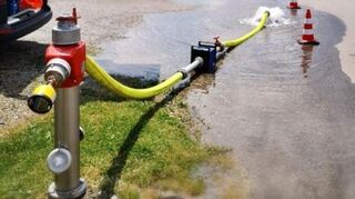 Der Zustand des Trinkwassernetzes in Reilingen wird überprüft.