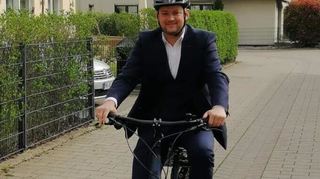 Bürgermeister Pascal Seidel stellt für das Stadtradeln ein eigenes Team.