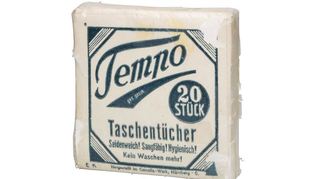 Eine Tempo-Packung aus den 1930er-Jahren.