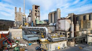 Die CCS-Anlage wurde im laufenden Betrieb in das Zementwerk Brevik von Heidelberg Materials eingebaut.