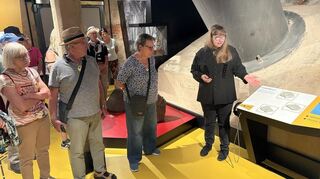 Im Museum KohleWelt im Oelsnitz tauchen die Hockenheimer in die Zeit des sächsischen Steinkohlebergbaus ein.