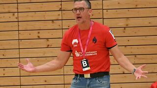 Sascha Kuhn, hier noch in Diensten der HSG Bensheim/Auerbach II übernimmt die Kurpfalz-Bären in der 3. Liga.