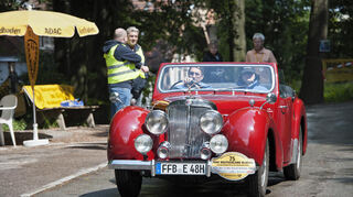 Solche Oldtimer werden Ende Juli in Schwetzingen zu sehen sein.