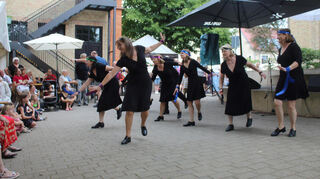 Zum ersten Mal beim Pfarrfest dabei: der Tanzsportverein.