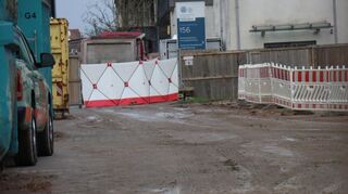 Die Unfallstelle am 13. Februar.